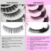 Uglam 5 pairs Women Beauty False Eyelashes Thick Long Eye Lashes Fox Eye Extension