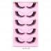 Uglam 5 pairs Women Beauty False Eyelashes Thick Long Eye Lashes Fox Eye Extension