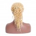 Uglam Transparent Full Lace Wigs 613 Honey Blonde Color Deep Wave