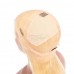 Virgin Transparent Full Lace #613 Honey Blonde Color Body Wave Human Hair Wigs