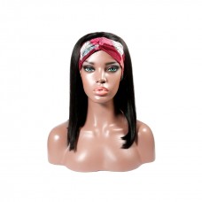 Uglam Headband Wigs Straight No PrePlucked Hairline