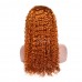 Uglam 13X4 Lace Front Orange Ginger Wig Color Body Wave&Straight Wig&Deep Wave&Water Wave