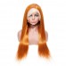 Uglam 13X4 Lace Front Orange Ginger Wig Color Body Wave&Straight Wig&Deep Wave&Water Wave