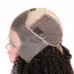 Uglam 13X4 Lace Front Afro Kinky Curl Wig Human Hair