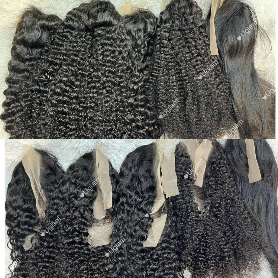 News & Package Deals 13x4 Transparent Full Lace Frontal Wig Virgin Human Hair 