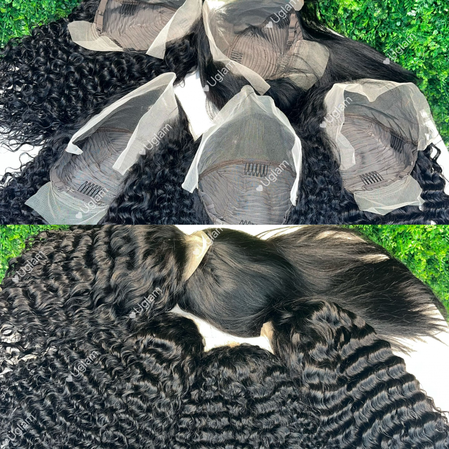 News & Package Deals 13x4 Transparent Full Lace Frontal Wig Virgin Human Hair 