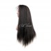 Uglam 13X4 Lace Front Wigs Kinky Straight 150%  Density