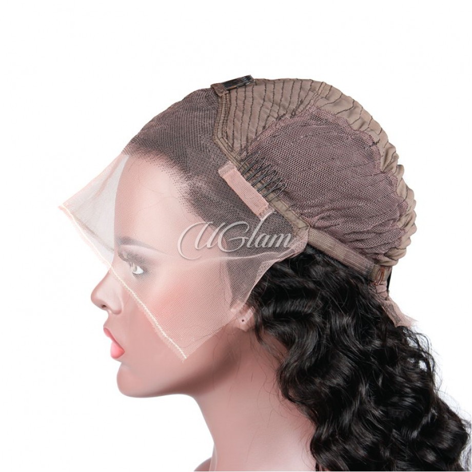 Uglam 13x4 Lace Front Wigs Loose Wave 
