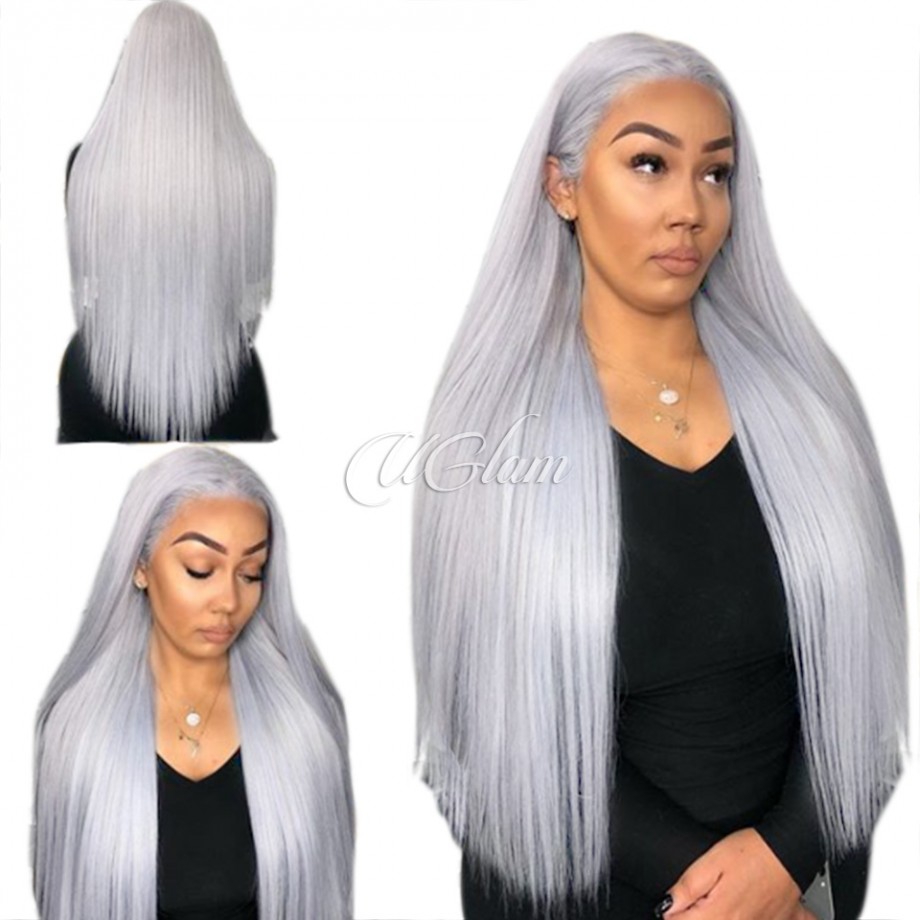 grey hair wig