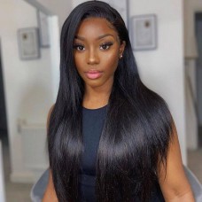 Uglam 13X4 Lace Front Straight Wig 180% Density
