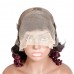 Uglam Lace Front Wig 1B/99J Wine Color Loose  Wave Wig