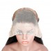Uglam Transparent Lace Front Kinky Straight Wig 200% Density