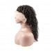 Uglam Transparent Lace Front Kinky Curly Wig 200% Density