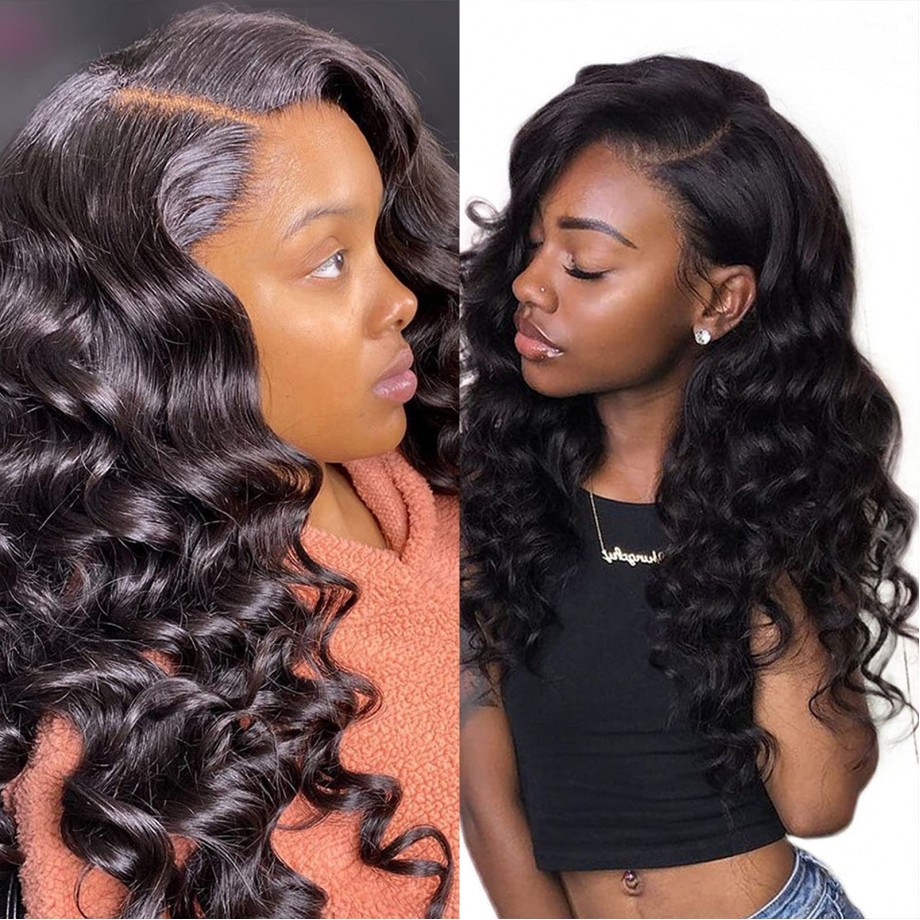 Uglam 13x4 HD Lace Front Loose Wave Wig 200% Density