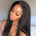 Uglam 13x4 HD Lace Front Kinky Straight Wig 200% Density