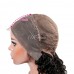Uglam Non Remy Hair Lace Front Wigs Deep Wave 150% Density