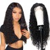 Uglam Non Remy Hair Lace Front Wigs Deep Wave 150% Density