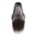 Uglam Transparent Lace Closure Wig Straight