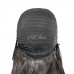 Uglam Transparent Lace Closure Wig Straight