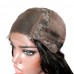 4X4 Medium Brown Lace Closure Wigs Straight 180% Density