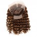13X4 Lace Front Bob Wig Highlight #4/27 Deep Wave
