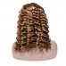 13X4 Lace Front Bob Wig Highlight #4/27 Deep Wave