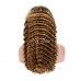 Virgin 13X4 Lace Front Piano Highlight #4/27 Color Deep Wave Human Hair Wig 