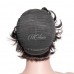 Uglam Pixie Cut Wavy Human Hair Machine Made Wig