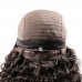 Uglam Transparent Lace Closure Wig Deep Wave