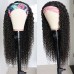 Uglam Headband Wigs Deep Wave No PrePlucked Hairline