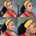 Uglam Headband Wigs Kinky Curly No PrePlucked Hairline