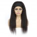 Uglam Headband Wigs Kinky Straight No PrePlucked Hairline