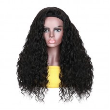 Uglam Headband Wigs Nature Wave No PrePlucked Hairline