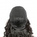 Uglam Bob Machine Made Wigs Loose Body Wave With Bang Hair
