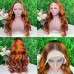 Flash Sale Ginger Highlight #4/350 Brown 13x4 Lace Frontal Wig Human hair Wig Deals