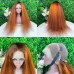 Flash Sale Ginger Highlight #4/350 Brown 13x4 Lace Frontal Wig Human hair Wig Deals