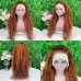 Flash Sale Ginger Highlight #4/350 Brown 13x4 Lace Frontal Wig Human hair Wig Deals