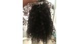 Uglam Transparent Full Lace Wigs Deep Wave