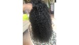 Uglam Lace Front Wigs Kinky Curly Human Hair