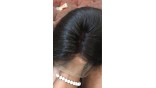 Uglam Transparent Full Lace Wigs Straight