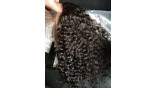 Uglam Transparent Full Lace Wigs Deep Wave