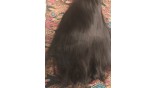 Virgin Human Hair 13X4 Transparent Lace Front Straight Wig 180% Density