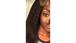 Uglam 13X4 Lace Front Wigs Kinky Straight 150%  Density