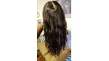 4X4 Medium Brown Lace Closure Wigs Body Wave 180% Density