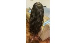 4X4 Medium Brown Lace Closure Wigs Body Wave 180% Density