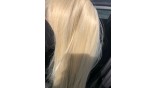 #613 Honey Blonde Color Lace Front Bob Human Hair Wigs With Bangs