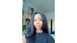 Uglam Kinky Straight U&V Part Wigs
