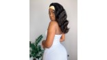 Uglam Headband Wigs Body Wave No PrePlucked Hairline