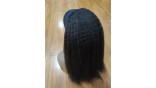 Uglam Headband Wigs Kinky Straight No PrePlucked Hairline