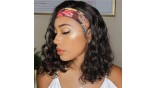 Uglam Headband Wigs Nature Wave No PrePlucked Hairline